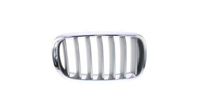 Grila radiator, masca fata Bmw X5 (F15), 10.2013-, parte montare partea dreapta, crom/titan, 20T105-6, Aftermarket