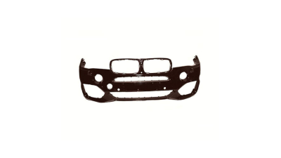 Bara fata Bmw X5 (F15), 10.2013-03.2019, parte montare, grunduita, cu gauri pentru spalator si 4 gauri senzori parcare, 20T107, Aftermarket