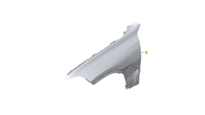 Aripa fata Bmw X5 (G05), 11.2018- , partea stanga, din aluminiu