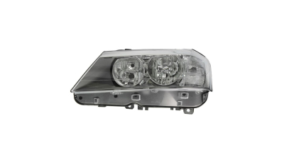 Far BMW X3 (F25) 11.2010-04.2014, partea Stanga, tip bec H7+H7, cu motoras, electric, Depo