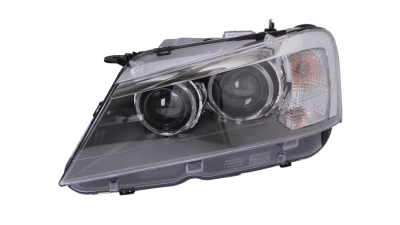 Far Bmw X3 (F25), 11.2010-, electric, tip bec D2S+LED, are motoras, omologare ECE, bec D2S+LED, 63117276991; 7276991, Stanga