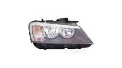 Far Bmw X3 (F25), 11.2010-, electric, tip bec H7+H7, are motoras, omologare ECE, 63127217288; 7217288, Dreapta, AL Automotive lighting