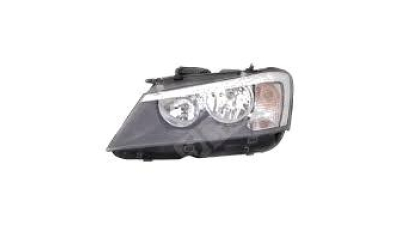 Far Bmw X3 (F25), 11.2010-, electric, tip bec D2S+LED, are motoras, omologare ECE, cu lumina pentru curbe, 63117276998; 7276998, Dreapta