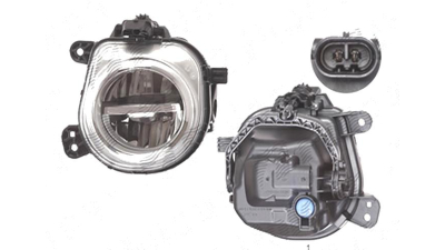 Proiector ceata Bmw X3 (F25), 11.2010-04.2014; X3 (F25), 03.2014-, fata, Dreapta, LED; omologare: ECE/SAE, ZKW