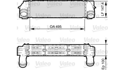 Radiator intercooler Bmw X3 (F25)