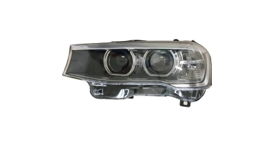 Far BMW X3 (F25), 03.2014-08.2017; X4 (F26), 08.2014-05.2018, TYC, fata, partea stanga, fara inscriptia 'BMW'; bi-xenon; cu 'lumina de zi' tip LED;tip bec D1S+LED+PY21W; electric; fara modul LED; fara bec descarcare; fara ballast; cu motor;