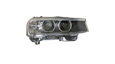 Far BMW X3 (F25), 03.2014-08.2017; X4 (F26), 08.2014-05.2018, TYC, fata, partea dreapta, fara inscriptia 'BMW'; bi-xenon; cu 'lumina de zi' tip LED;tip bec D1S+LED+PY21W; electric; fara modul LED; fara bec descarcare; fara ballast; cu motor;
