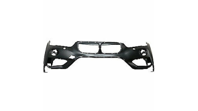 Bara fata Bmw X1 (F48), 06.2015-07.2019, cu gauri pentru Senzori de parcare (PDC); cu locas spalator; grunduit, Aftermarket