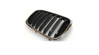 Grila masca fata BMW X3 (G01), 06.2017-07.2021, partea Dreapta, negru; cu ornament cromat