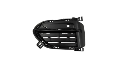 Grila bara fata BMW X6 (F16), 01.2014-12.2019, fata, partea stanga, cu gauri pentru Senzori de parcare (PDC)