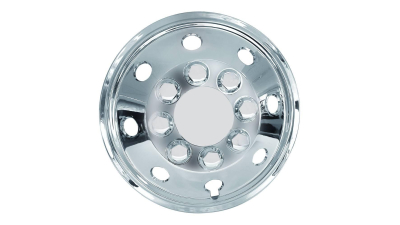 Set capace roti microbuz 14 inch, Carpoint, Cromate, forma con, set 4 buc