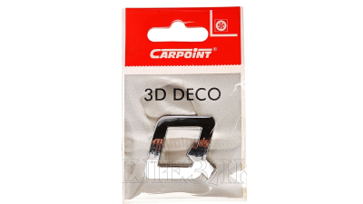Ornament auto, Logo 3D caracter Q 
