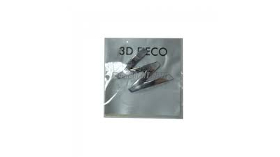 Ornament auto, Logo 3D caracter W 
