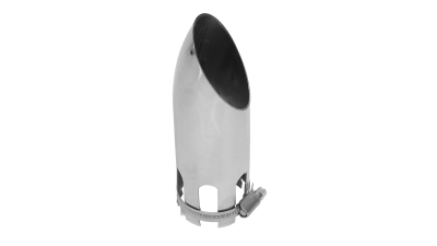Ornament toba Carpoint, inox, model curbat rotund 37-61/65/160mm