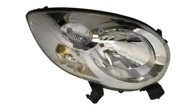 Far Citroen C1 (Pm/Pn), 09.2005-05.2012, partea Dreapta, Tip=Valeo; H4+PY21W+W5W; electric; fara motor, DEPO