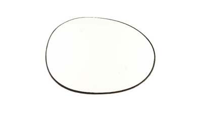 Geam oglinda Citroen C1 (Pm/Pn), 09.2005-2014, Peugeot 107 (P), 09.2005-2014, Toyota Aygo (Ab1), 09.2005-2014, Stanga=Dreapta, Crom, Fara incalzire, Convex, BestAutoVest 230154-E