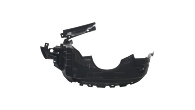 Carenaj roata Citroen C1 (Pm/Pn), 09.2005-05.2012, Peugeot 107 (P), 09.2005-05.2012, partea Stanga, Fata, 53876OH20, 2301FL1Q polietilena