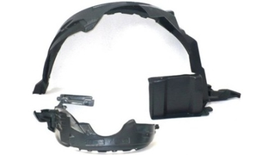 Carenaj roata Citroen C1 (Pm/Pn), 09.2005-05.2012, Peugeot 107 (P), 09.2005-05.2012, partea Dreapta, Fata, 53875OH20, 2301FP1Q polietilena