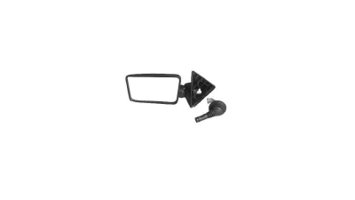 Oglinda exterioara Citroen AX (Za) 09.1986-03.1996 partea dreapta Best Auto Vest crom convex carcasa neagra reglare manuala prin cablu fara incalzire