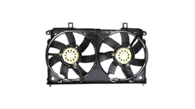 GMV radiator electroventilator Citroen Saxo, 1996-2004, Peugeot 106 (1_), 1991-2003 ( Si S16, Rallye), Motorizare 1, 0; 1, 1; 1, 4; 1, 5 D; 1, 6 Benzina/Diesel, tip climatizare Cu/fara AC, dimensiune 2x160W/320/320mm fara pre-rezistor, plastic, Aftermarke