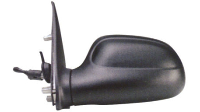 Oglinda exterioara Citroen Saxo(S0/S1) 03.1996-05.2004 partea stanga View Max crom convex carcasa neagra reglare manuala prin cablu fara incalzire