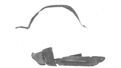 Carenaj roata Citroen Bx (Xb), 1989-02.1992, partea Dreapta, Fata, 956120880, 2313FP1T