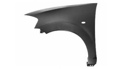 Aripa fata Citroen C3 (Fc), 01.2002-07.2005, partea Stanga, cu gaura pentru semnalizare, 00007840L5, 231501-J galvanizata