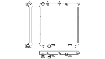 Radiator racire Best Auto Vest 231508A1