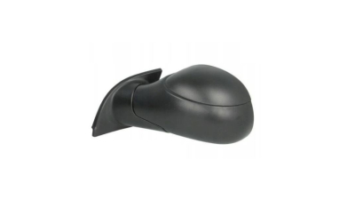 Oglinda usa exterioara CITROEN C3 (FC), 01.2002-12.2010, partea stanga, reglare electrica; carcasa neagra; sticla convexa; geam cromat; 6 gauri / 3 pini
