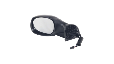 Oglinda exterioara Citroen C3 (Fc) 01.2002-12.2010 partea stanga Best Auto Vest crom convex carcasa prevopsita grunduita reglare electrica cu incalzire