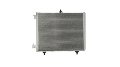Condensator climatizare Peugeot 2008, 01.2015-, motor 1.2 PureTech, 81kw/96 kw benzina; 1.6 HDI, 55 kw/73kw diesel, cutie manuala, full aluminiu brazat, 460 (420)x360x16 mm, cu uscator si filtru integrat