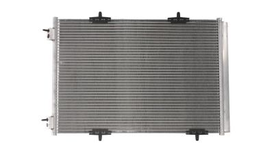 Condensator climatizare Peugeot 2008, 01.2015-, motor 1.6 HDI, 55 kw diesel, cutie automata, full aluminiu brazat, 555(515)x360(350)x16 mm, cu uscator si filtru integrat