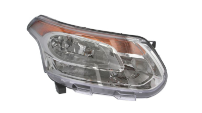 Far Citroen C3 Picasso, 10.2008-, Depo, Electric, tip bec H1+H7,cu motoras, omologare ECE , 6206N5; 9681806180, Dreapta