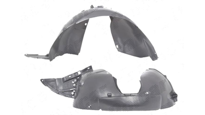 Carenaj aripa interioara, aparatori noroi Citroen C3 Picasso, 10.2008-, fata, Stanga, polietilena (PE)