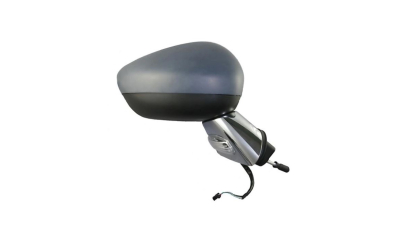 Oglinda usa exterioara CITROEN C3, 03.2010-12.2016, partea dreapta, reglare electrica; grunduit; sticla convexa; geam cromat; Senzor de temperatura; 7 pini; cu semnalizare; cu baza cromata