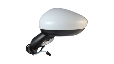 Oglinda exterioara Citroen C3 03.2010-, Citroen DS3, 03.10- partea dreapta View Max crom convex carcasa prevopsita grunduita reglare electrica fara incalzire, 5 pini