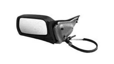Oglinda exterioara Citroen Xantia (X1/X2) + Combi 03.1993-12.2001 partea stanga Best Auto Vest crom convex carcasa neagra reglare manuala prin cablu fara incalzire