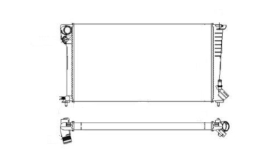 Radiator racire Best Auto Vest 232608A5