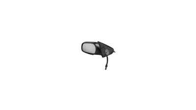 Oglinda exterioara Citroen Xsara (N0/N1/N2) 07.1997-08.2002 partea stanga Best Auto Vest crom asferica carcasa neagra reglare manuala prin cablu fara incalzire