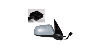Oglinda usa exterioara CITROEN XSARA (N0/N1/N2), 07.1997-08.2002, partea dreapta, reglare electrica; carcasa grunduita; incalzit; sticla convexa; geam albastru; 5 pini