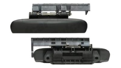 Maner usa exterior Citroen Xsara Picasso (N68), 10.99-09.10, negru/primer, 9101-R8, fata si spate partea Stanga