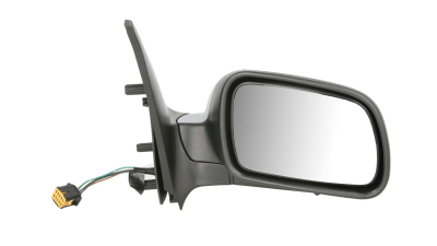 Oglinda exterioara Citroen Xsara 2 din 09.2002-02.2005 partea dreapta View Max crom convex carcasa prevopsita grunduita reglare electrica fara incalzire 2328525M, sonda temperatura