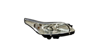 Far Citroen C4 10.2004-09.2008, partea Stanga, electric, tip bec H1+H7, cu motoras, Depo