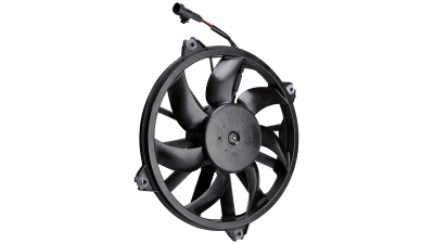 GMV radiator electroventilator Citroen C4, 2004-2010, Peugeot 307, 2001-2008, Motorizare 1, 4; 1, 4 Hdi; 1, 6; 1, 6 Hdi; 2, 0; 2, 0 Hdi Diesel/Benzina, dimensiune 230W/385mmmm, Aftermarket