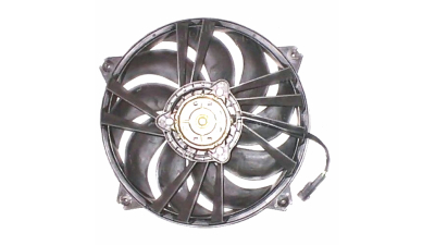 GMV radiator electroventilator Citroen C4, 2004-2010, Peugeot 307, 2001-2008, Motorizare 1, 4; 1, 4 Hdi; 1, 6; 1, 6 Hdi; 2, 0; 2, 0 Hdi Diesel/Benzina, dimensiune 230W/385mmmm, BEHR-HELLA