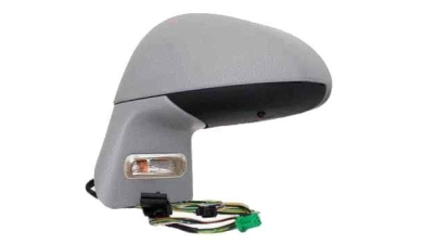 Oglinda exterioara Citroen C4 (La/Lc) 10.2004-12.2010 partea stanga View Max albastra convex carcasa prevopsita grunduita reglare electrica cu incalzire, pliabila