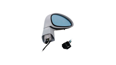 Oglinda exterioara Citroen C4 (La/Lc) 10.2004-12.2010 partea dreapta Best Auto Vest crom convex carcasa prevopsita grunduita reglare electrica cu incalzire, senzor temperatura