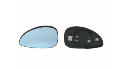Geam oglinda Citroen C4 (La/Lc) 10.2004-12.2010 partea stanga View Max crom convex cu incalzire
