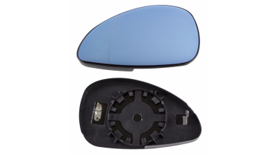 Geam oglinda Citroen C4 (La/Lc) 10.2004-12.2010 partea stanga View Max albastra asferica cu incalzire