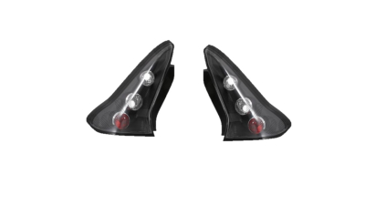 Set stopuri tuning CITROEN C4 (LA/LC), 10.2004-09.2008, cu 3 usi, Taiwan, partea stanga+dreapta, negru, transparent; fara soclu bec ;